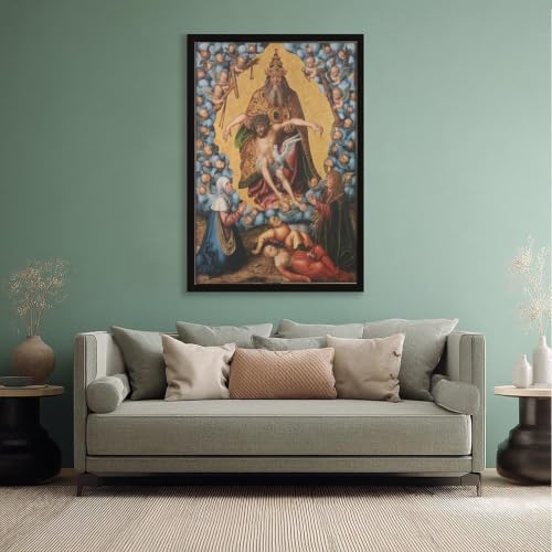 Impression sur toile The Holy Trinity cadre décoration murale - 5