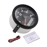 Installation et configuration faciles : notre tachymètre offre des lectures fiables et un ajustement sans couture avec son rapport de vitesse réglable de 0,5 à 250,0 et un diamètre de 85 mm.