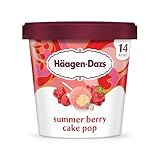 Haagen-Dazs Summer Berry Cake Pop Ice Cream, 14oz