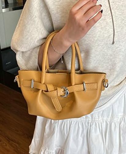 Women’s Crossbody Bag with Metal Detail Adjustable Designer Shoulder Bag 2025 Lightweight Mini Handbag for Daily Use3