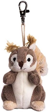 DILLY DUDU Squirrel Stuffed Animal Plush keychain 4-Inch image 4