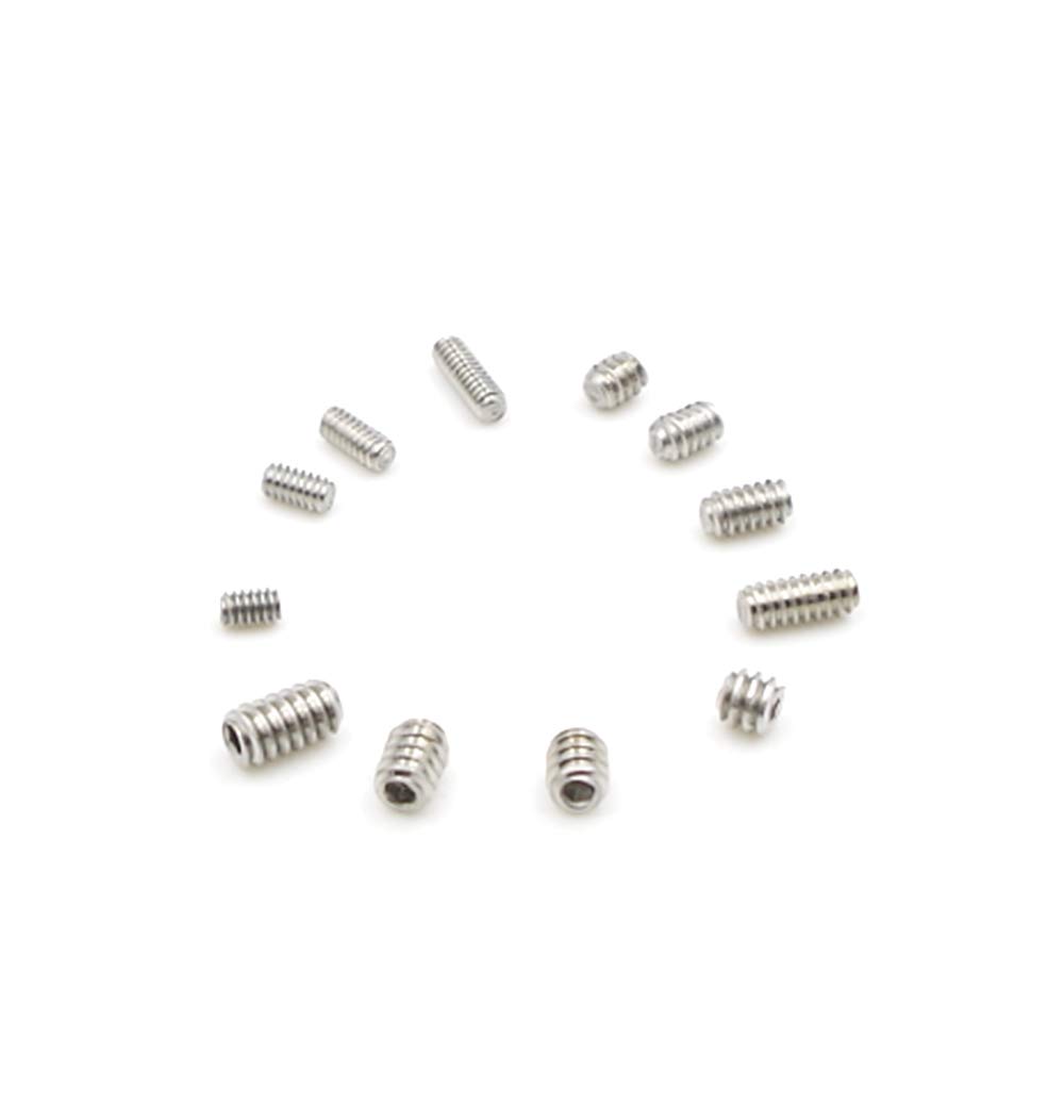 50% Off Discount HVAZI #2-56#4-40#6-32 UNC Stainless Steel Internal Hex Drive Cup Point Set Screws Assortment Kit Up To 40% OFF HVAZI #2-56#4-40#6-32 UNC Stainless Steel Internal Hex Drive Cup Point Set Screws Assortment Kit