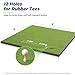 Golfguru Golf Mat, 5x5 ft 31mm Dense Elite Golf Hitting Mats Practice with 10 Balls, 9 Tees, Heavy Duty Artificial Hitting Training Matt for Backyard Driving Chipping Indoor Outdoor Simulators