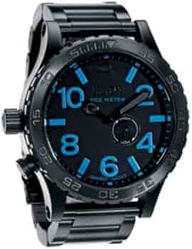 ◆ NIXON/ニクソン 腕時計　　【51−30CHRONO✰NAVY文字盤】 NIXON ニクソン 腕時計 51-30 CHRONO スティール/ブラック A083