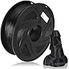 PLA Filament 1.75mm, Kywoo 3D Drucker Filament PLA Druckmaterialien Genauigkeit +/- 0.02 mm, 1KG Schwarz Filament Spool