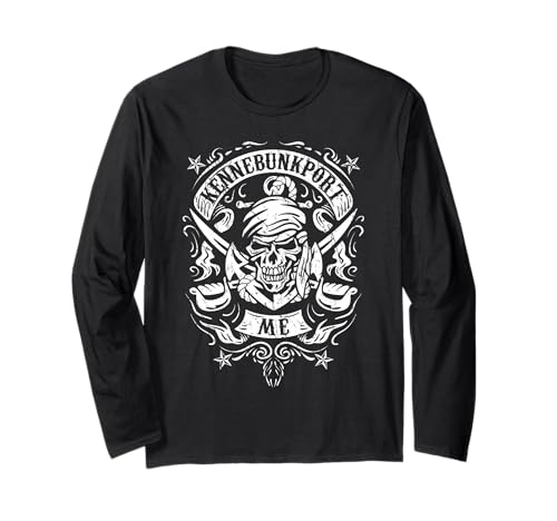 Kennebunkport Maine Pirate Skull and Crossed Swords�f�U�C�� ����T�V���c