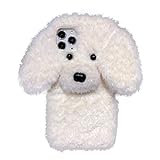 【Materiale morbido e caldo】: la bella custodia protettiva in peluche è realizzata con peli di pelliccia di alta qualità, è super morbida, soffice, liscia e comoda da tenere. E il guscio interno in morbido silicone offre la massima protezione per il tuo telefono.