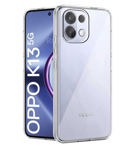 Image of Soft Silicone TPU Flexible Back Cover Compatible with Oppo K13 5G