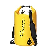 Ryaco Dry Bag wasserdichte Rucksack 10L 20L Wasserdichter Beutel Packsack mit Handytasche und Verstellbarer Schultergurt für Boot und Kajak, Angeln, Rafting, Schwimmen, Camping und Snowboarden