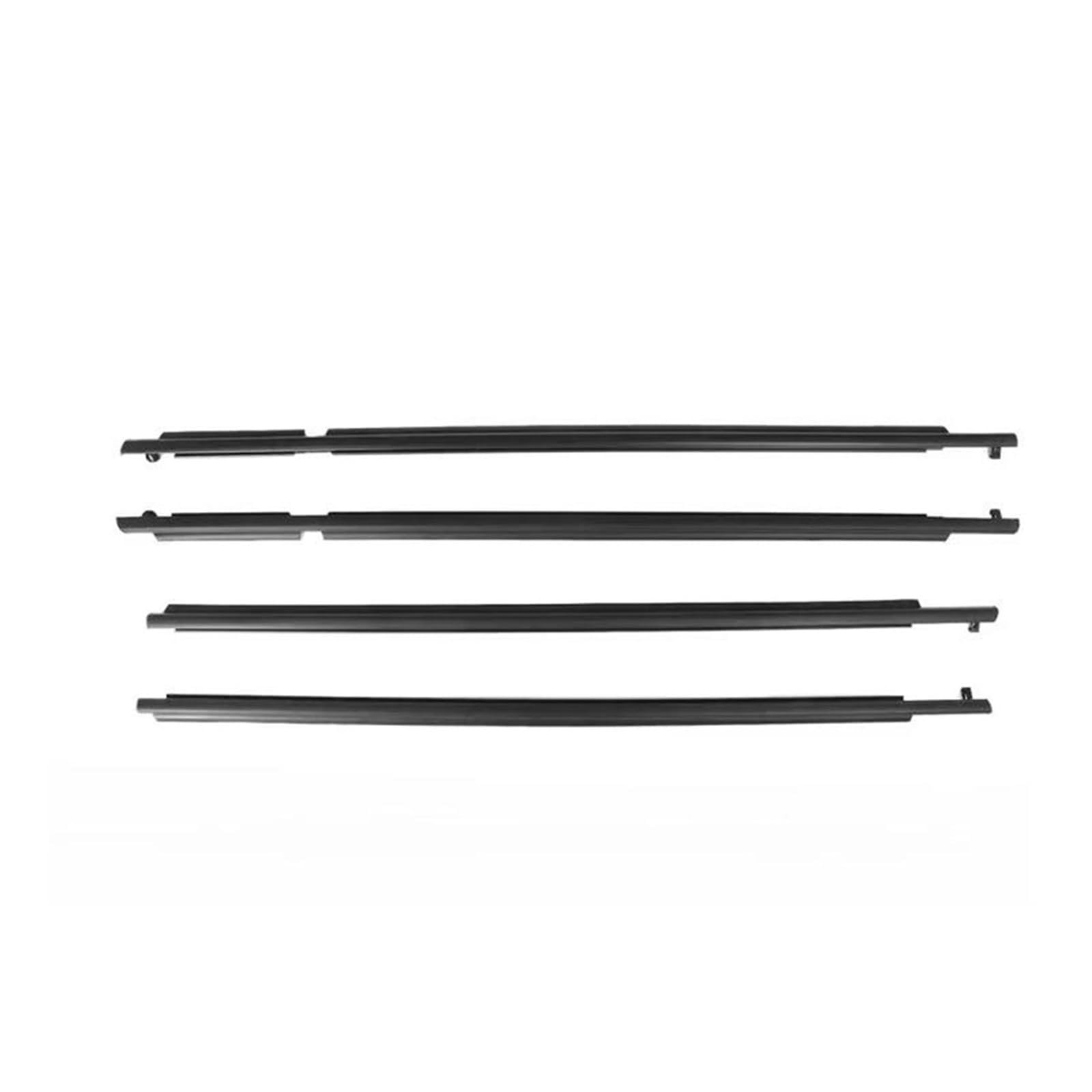 Gtdtkganak Usa Door Window Weatherstrip For Toyota For Rav 4 2009-2012 Outside Window Weather Strip 4Pcs (Oe# 75720-0R020)
