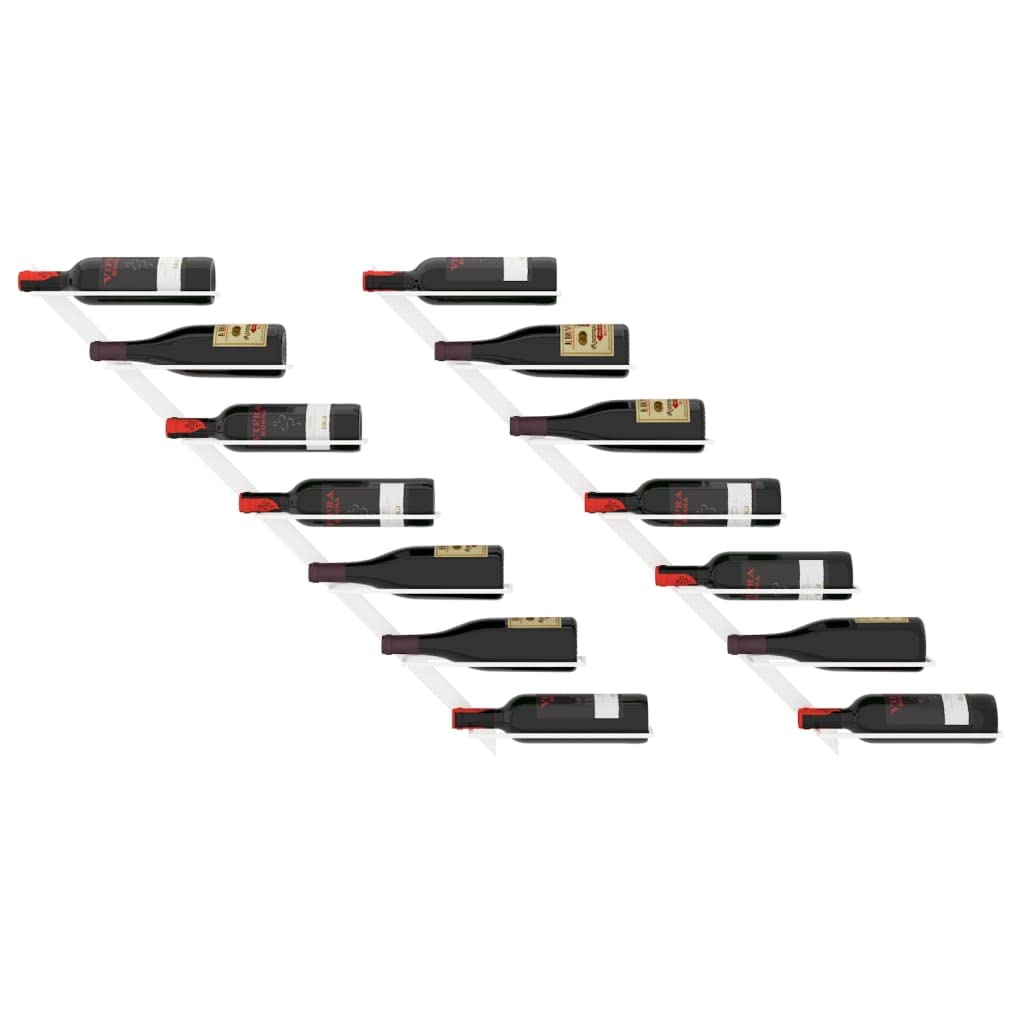 Botellero Pared Para 10 Botellas De Vino - Estante Metal Dorado, 120cm, Fácil Montaje, Cocina Despensa