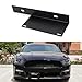 iJDMTOY No-Drill Front License Plate Relocator Bracket Compatible with 2015-2023 Gen6 Ford Mustang