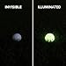 Deskium Led Golf Balls, 6 Pcs, Night Golfing, 8-Min Glow, 332 Design, Highly Elastic, Two-Layer Shell