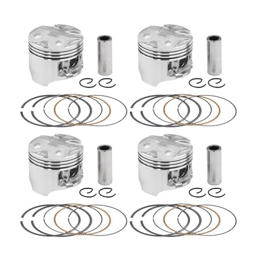Segments de piston CBR250 MC19 de haute précision en 48.5mm pour cylindre de moto