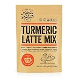 Nature's Harvest - Turmeric Latte Mix, Add on Golden Milk Tea, Smoothies and Other Drinks, Turmeric Spice Blend, Caffeine-Free Coffee Alternative, 6.35 oz Pack, 90 Servings