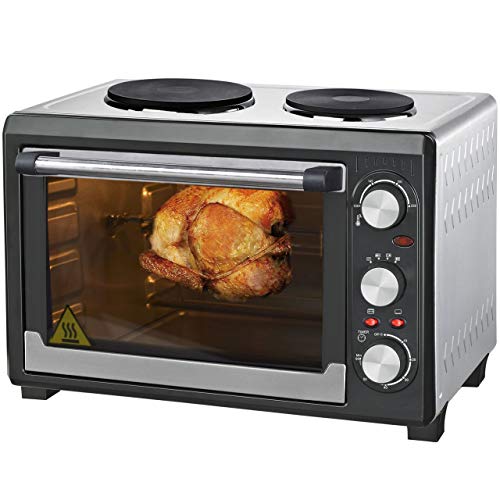 Minibackofen mit Kochplatten von Syntrox Germany, 26 Liter
