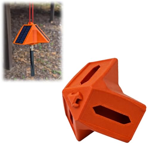 Hanging Outdoor Solar Node Enclosure for LoRa Mesh Networks Compatible with Meshtastic Devices Weather‑Ready Mount Kit for Trees & Poles