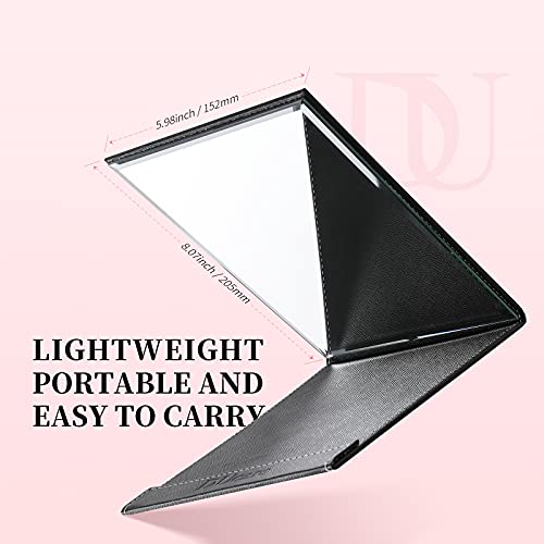 Ducare Portable Folding Vanity Makeup Mirror With Stand, Large #TOP1