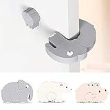 El protector de parachoques de la puerta tiene una protección eficaz de la pared y evita el impacto del ruido.