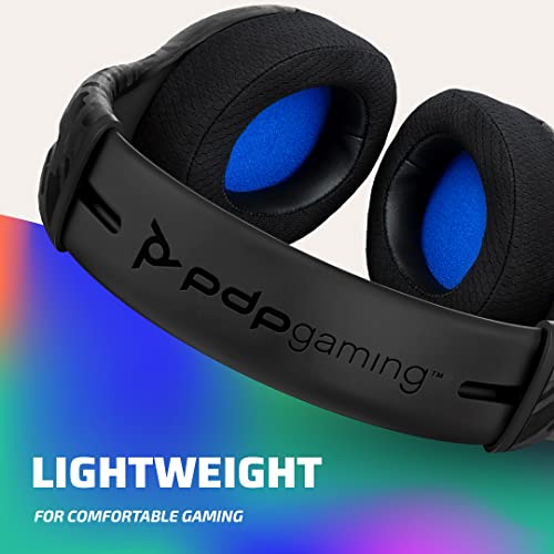 Pdp Lvl50 Wireless Power Stereo Gaming Headset With Noise Cancelling Microphone: Compatible With Ps5/Ps4/Ps3 Console/Pc Windows 10, Comfortable Lightweight Headphones, (Black Camo/Camouflage) #TOP3