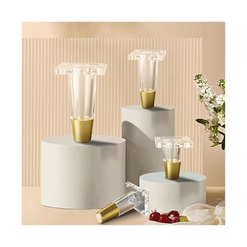 �A�N�������Ƌ�r�A 4 �̃A�N�����Ƌ�r�����S�[���h�ƃV���o�[ 8-15 �Z���`���[�g����t�v���[�g�ƃl�W�t��(Transparent Gold,10cm)