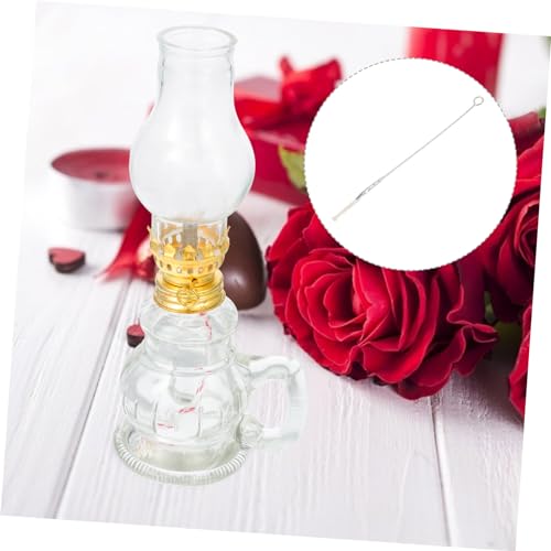 Mecha para lámpara de aceite LIOOBO para velas y queroseno miniatura 6
