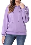 MOERDENG Women's Lightweight Active Hoodie Soft and Comfortable Hooded Sweatshirt for Sport Running Workout