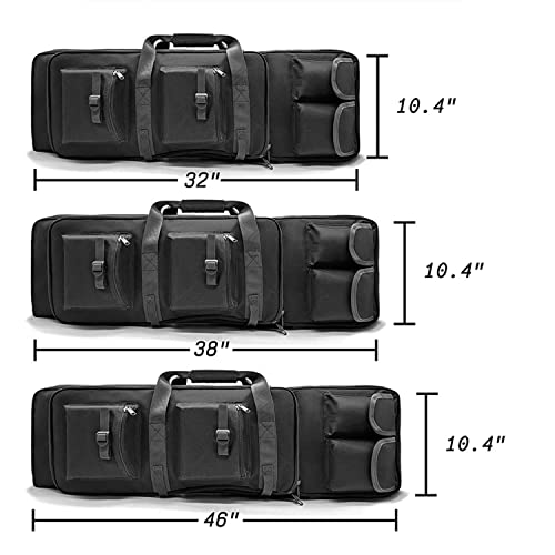 Taktzeit Tactical Rifle Case Outdoor Soft Rifle Double Bag For Hunting Fishing Gun Case With Adjustable Shoulder Strap #TOP5