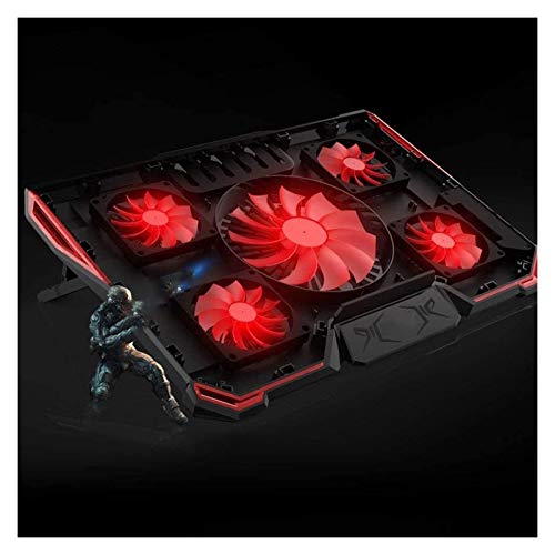 Base refrigerante para laptop ajustable y silenciosa miniatura 4