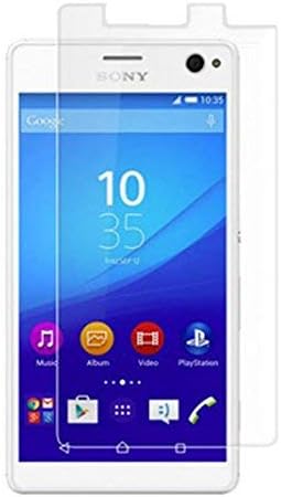 Spark Flexible 9H Tempered Glass Full Side to Side Coverage Best Screen Guard for Sony Xperia C4 Feature Packed TOP Notch Quality Screen Guard