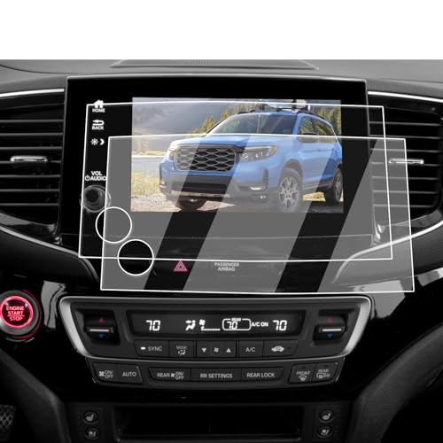 Protecteur d'écran premium en verre trempé HD pour Honda Passport Elite
