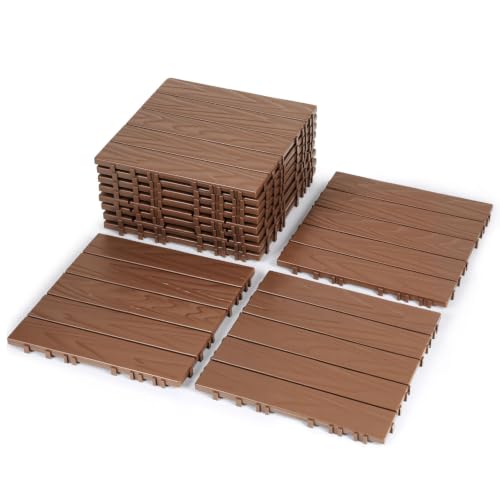 Suelo transitable de polipropileno antideslizante y permeable 30x30