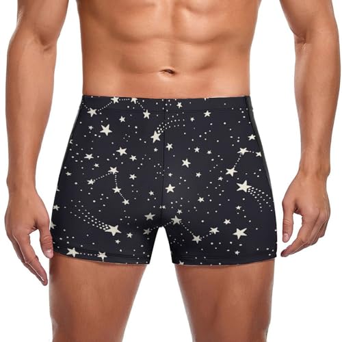 Maillot de bain homme slip coupe galaxie anti-irritation plage