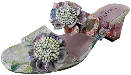 Sandales bout ouvert Laura Vita avec sangle réglable confortable