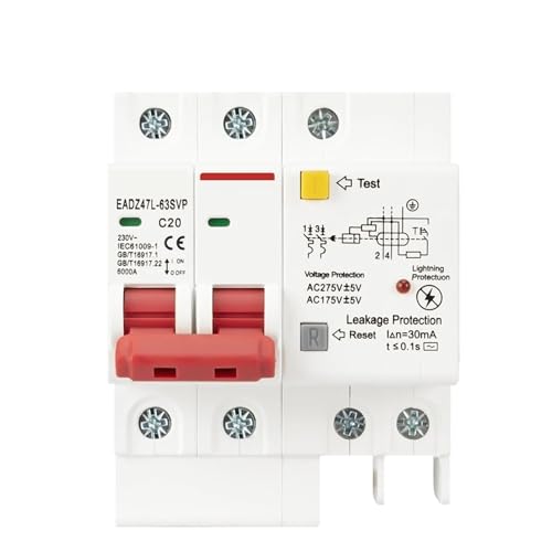 Protecteur de fuite MCB 10A pour résoudre les déclenchements intempestifs