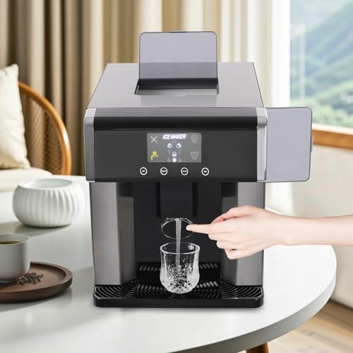 Máquina de Hielo y Dispensador 2 en 1 para Encimera miniatura 4