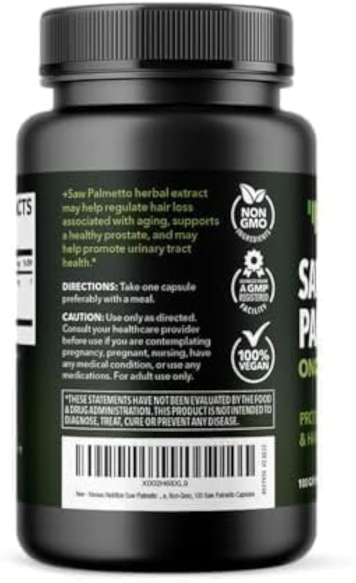 Saw Palmetto for Prostate Health Supplement