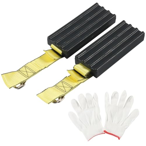 Chaînes de traction pneu contre blocage neige boue avec gants inclus