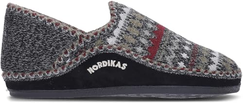 Pantuflas NORDIKAS Classic Cab 3002 de la Talla 42 en Color PANTICOSA_Negro