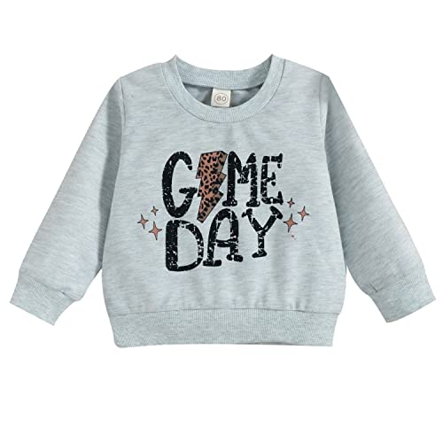 Baby Boy Girl Pumpkin Sweatshirt Tops Toddler Halloween Outfit Long Sleeve Crewneck Pullover Sweater Shirt Fall Clothes