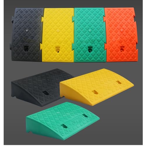 Uphill Step Pads, Plastic Clip-on Doorway Ramp Pads, Curb Slope Climbing Triangle Pads, Anti-Slip and Durable miniatura 5