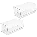 InterDesign Linus Stacking Organizer Bin (Set of 2), XX-Medium