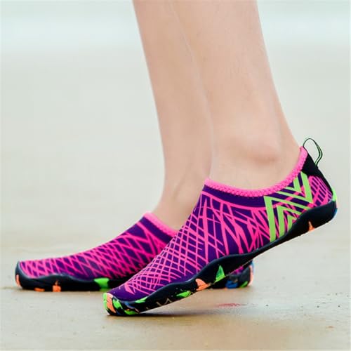 Lightweight Barefoot Water Shoes for Adults Quick Dry Swim Aqua Socks for Men Women with Anti-Slip Sole for Beach Pool Travel Home