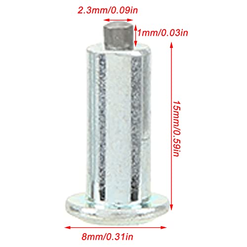 Aramox Wheel Tyre Stud, 100Pcs Wheel Tyre Stud Galvanized Surface Slip Resistant Strong Grip For Cartruck Forklift Off Road Vehicle #TOP6