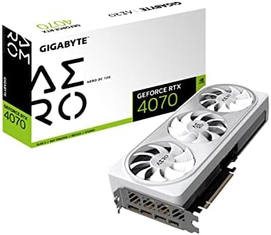 GIGABYTE GeForce RTX 4070 AERO OC 12GB Targeta gráfica - 12GB DDR...