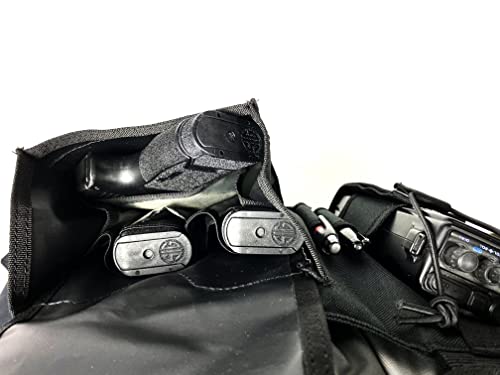 X-FIRE® Single Radio Chest Rig Harness w/Tool Pockets and 3m Reflective. NOT made in CHINA.