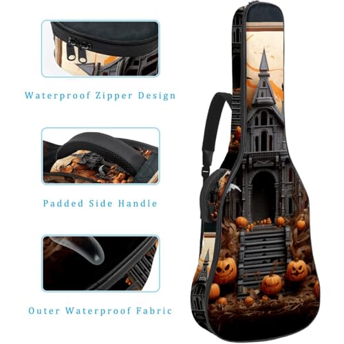 Sacs pour guitare basse en tissu Oxford robuste avec finitions soignées
