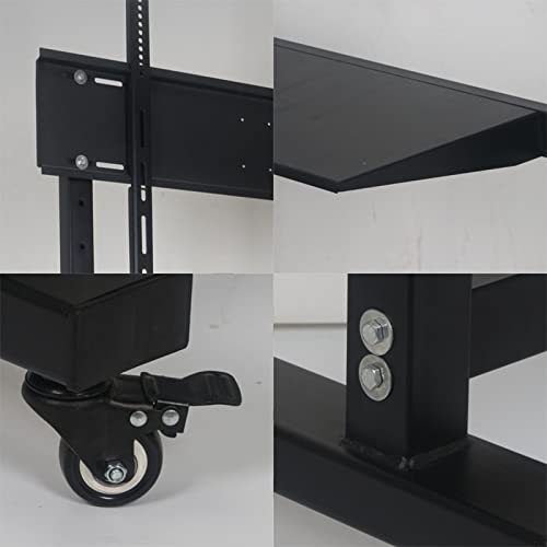 Soporte móvil para TV de 50-100 pulgadas, base ajustable miniatura 5