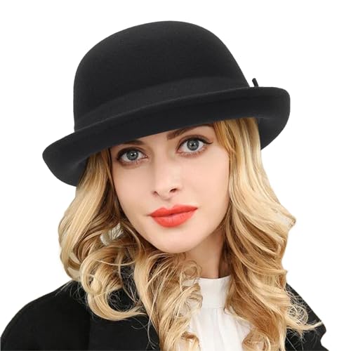 Chapeau melon d'hiver en laine pour rester au chaud sans perdre votre élégance