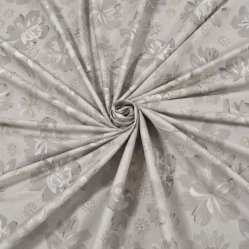 Image of Huesland by Ahmedabad Cotton 144 TC Double Bedsheet Cotton with 2 Pillow Covers | Dark Grey, Dim Grey & Light Grey